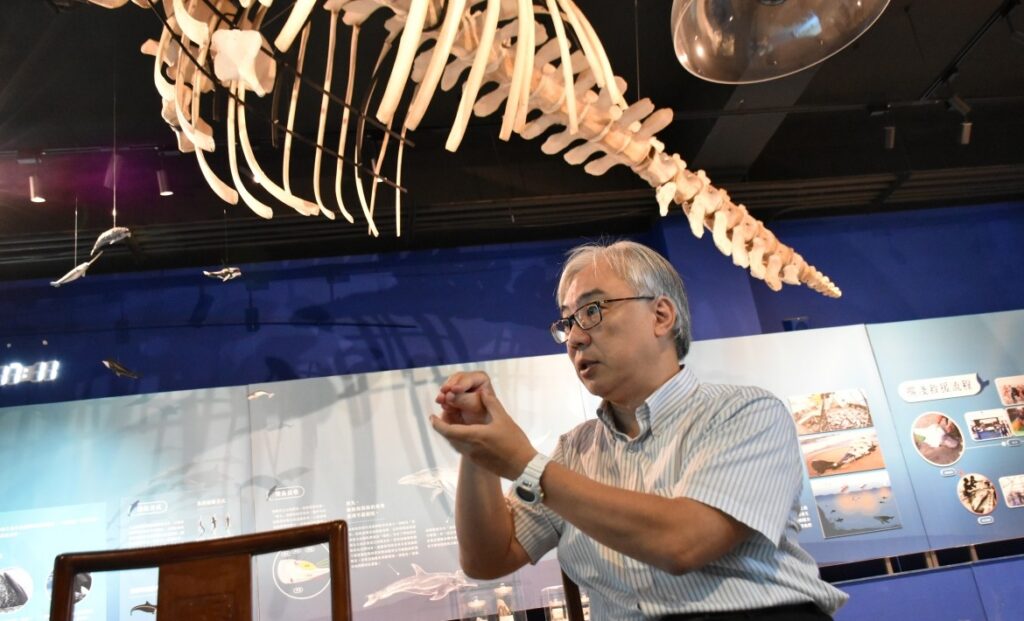 成大鯨豚中心主任王浩文教授