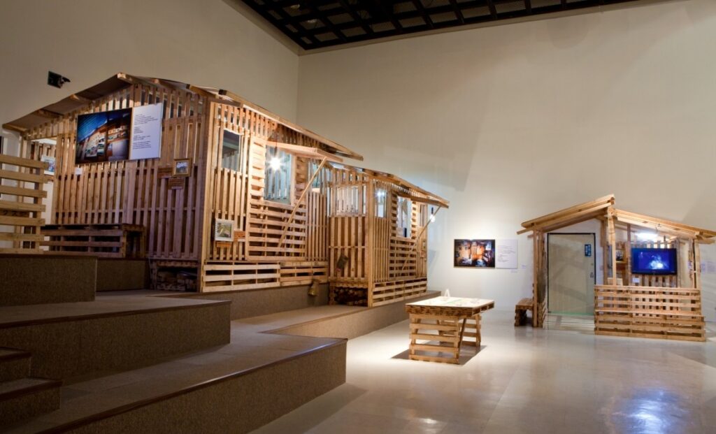 第八屆台新藝術獎「視覺藝術獎」獲獎作品「植物新樂園」。