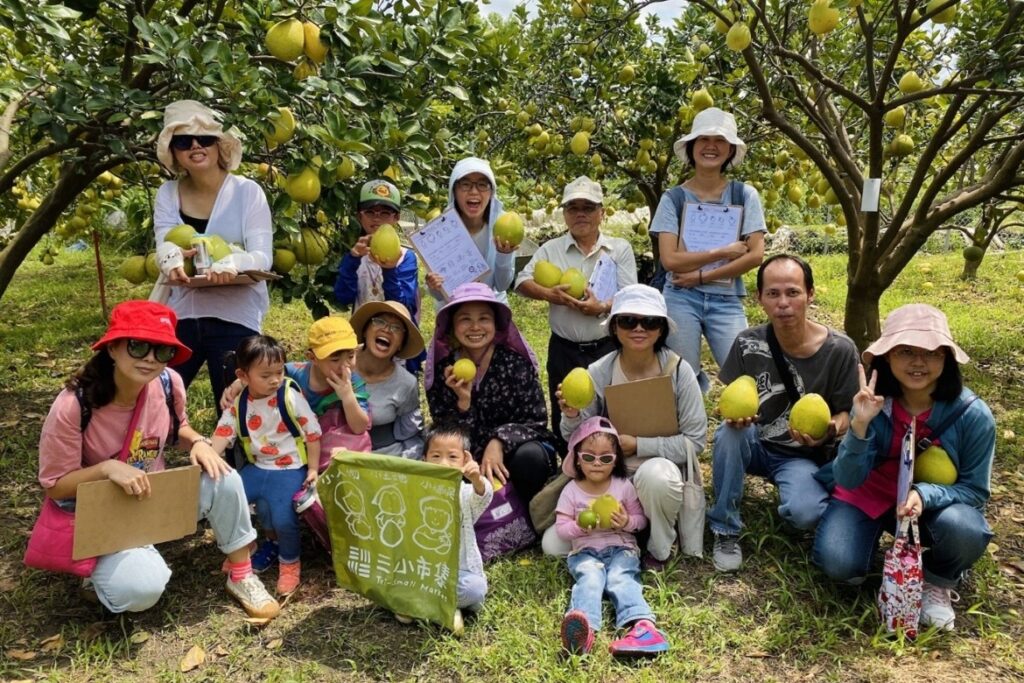 產地小學堂，學習當季文旦全利用。