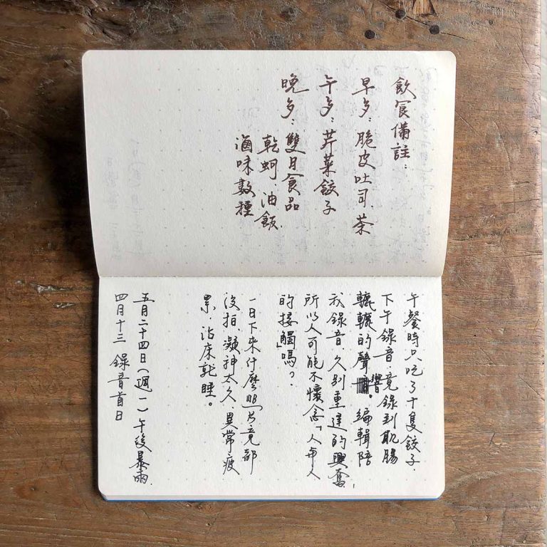 手寫日記 五月 洪愛珠 聯合文學unitas生活誌 手寫日記 五月 洪愛珠 聯合文學unitas生活誌